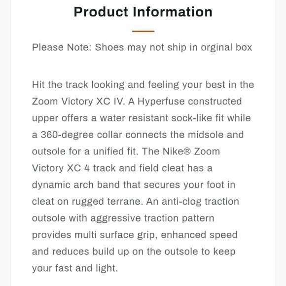 NIB Nike Zoom Victory Unisex Track (5.5/7) - Picture 5 of 7